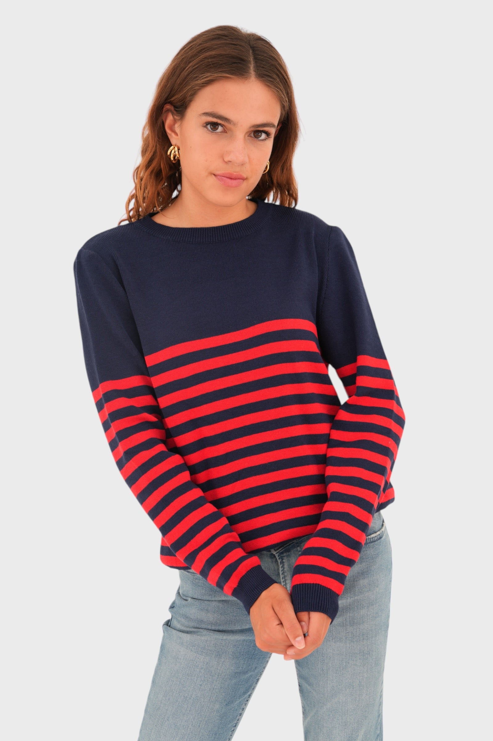 "Sweden" sweater red