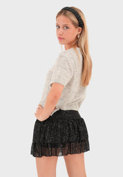 "Glam skirt" black