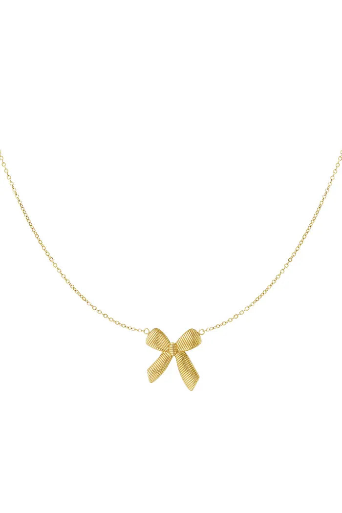 "Big bow" necklace