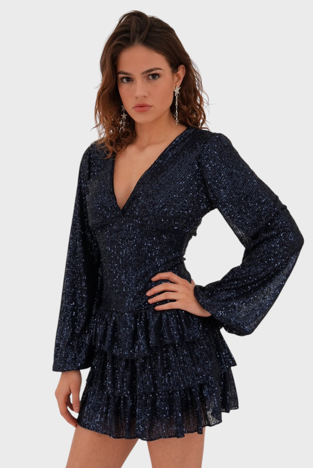 "Paris" dress navy