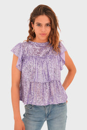 "Lottie" top lila