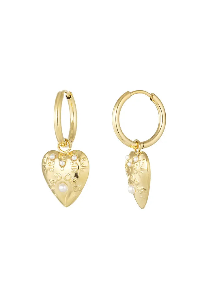 "J'adore" earrings
