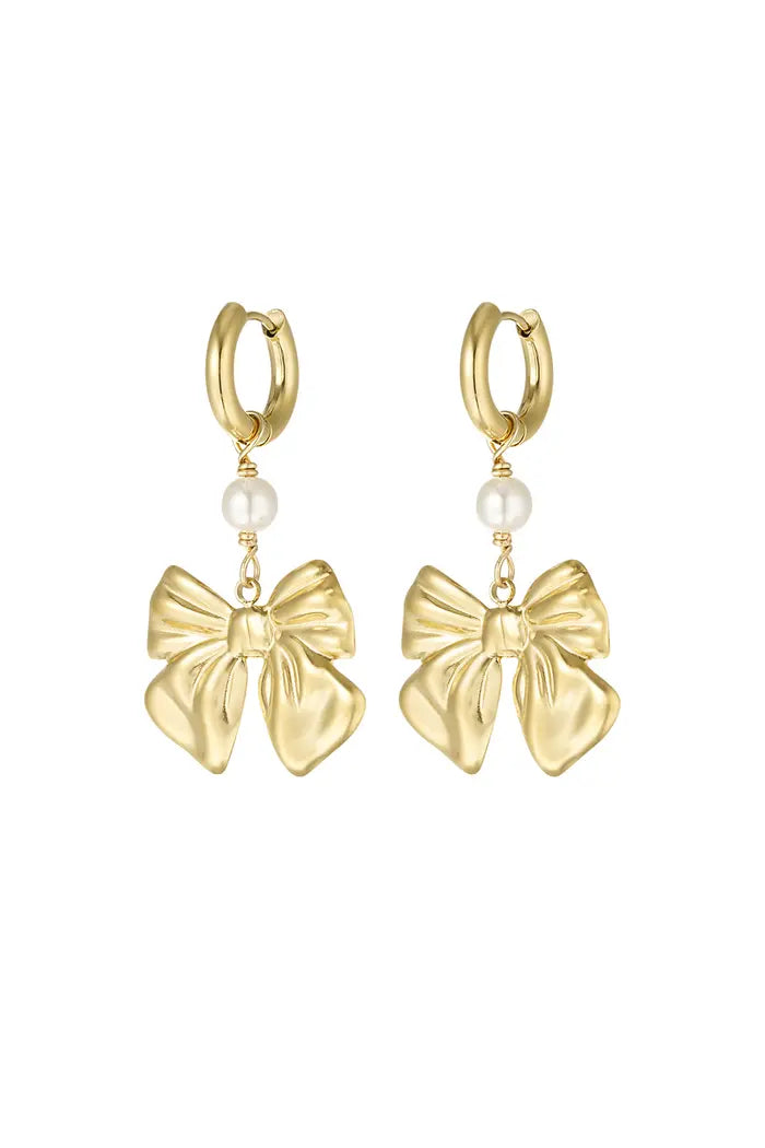 "Baby bow" earrings