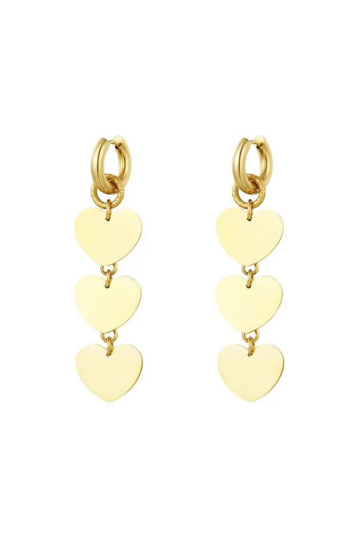 "Hearts" earrings