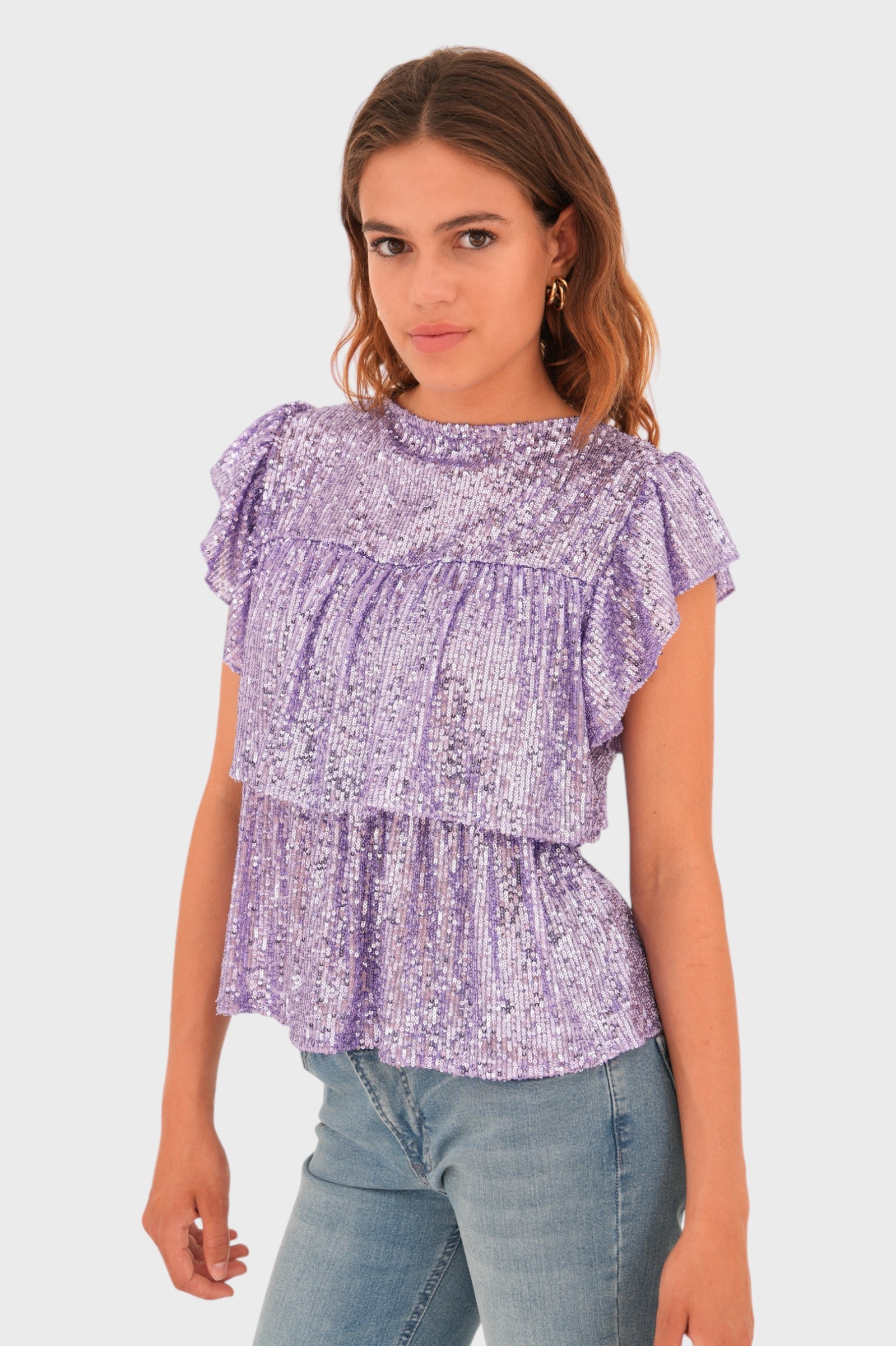 "Lottie" top lila