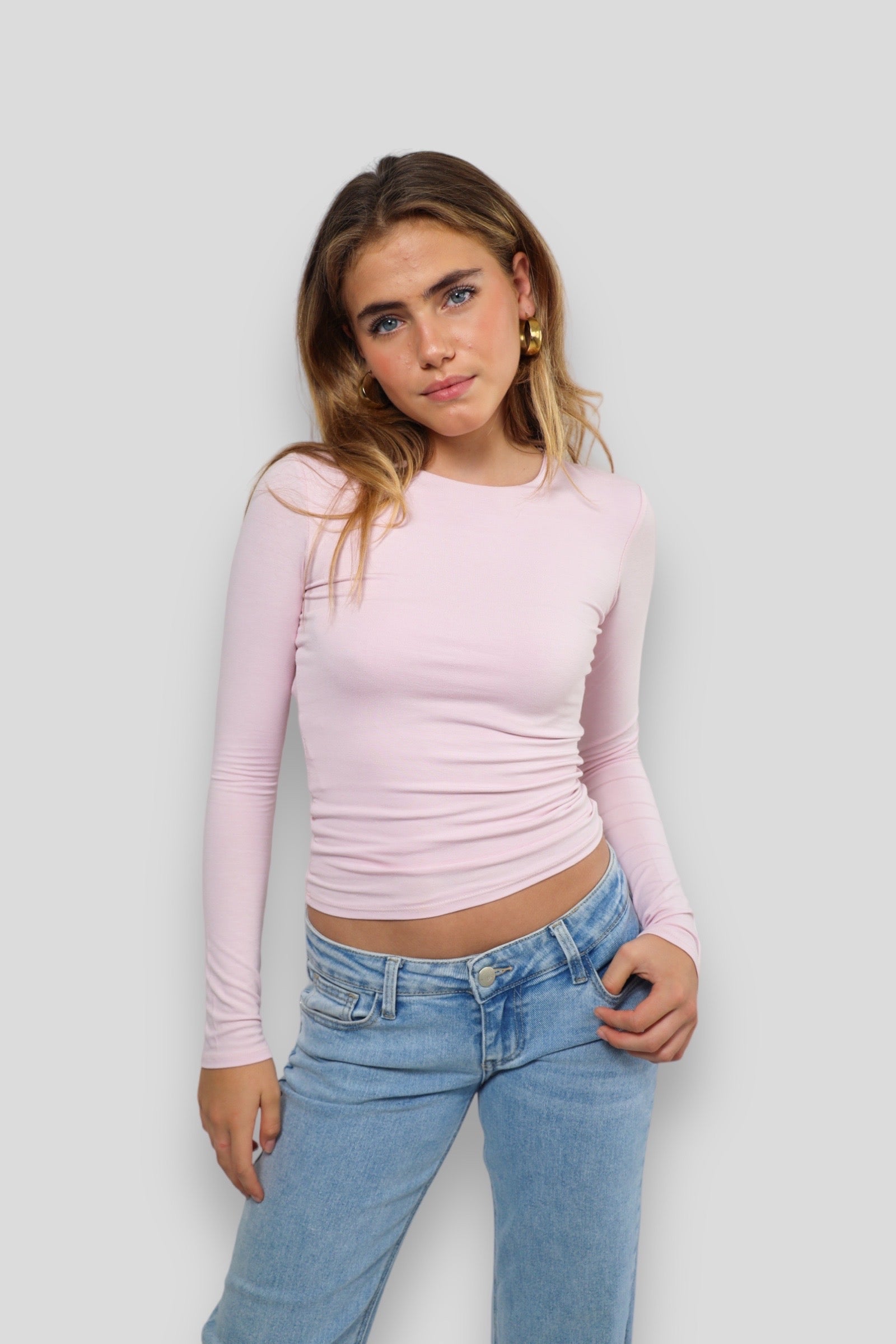 "Muse" top pink