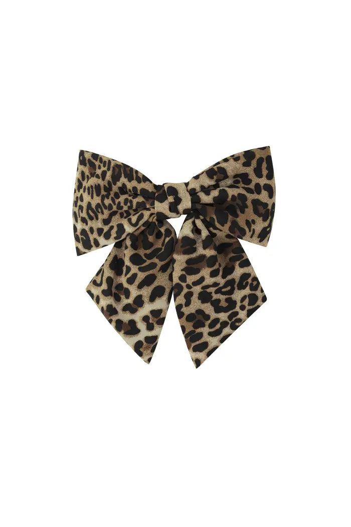"Leopard" hairbow