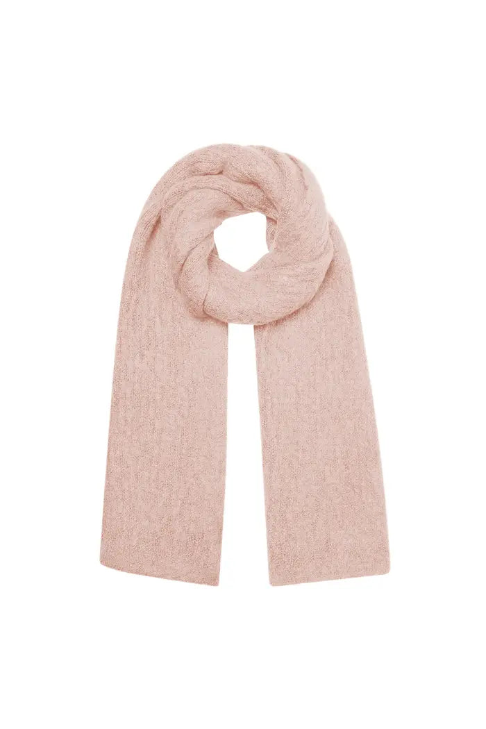 "Autumn" scarf pink
