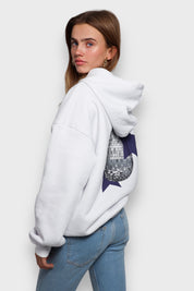 "Disco" hoodie white