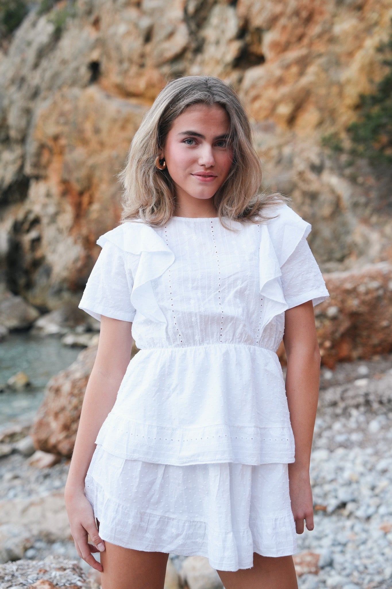 "Mallorca" dress white