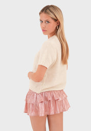 "Starlit" skirt pink