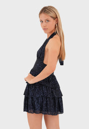 "Stardust" dress navy