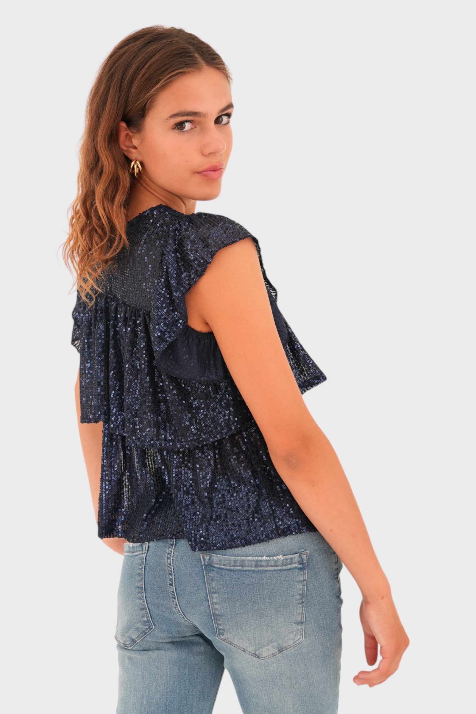 "Lottie" top navy