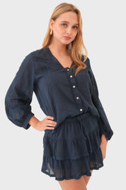 Bluse "Olivia" navy