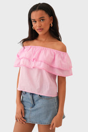 Bluse "Como" rosa