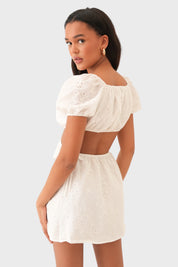 "Belle" dress white