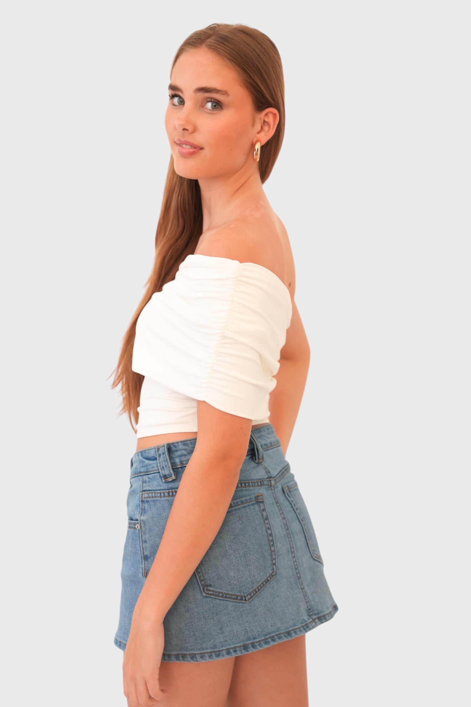 "Daylight" top white