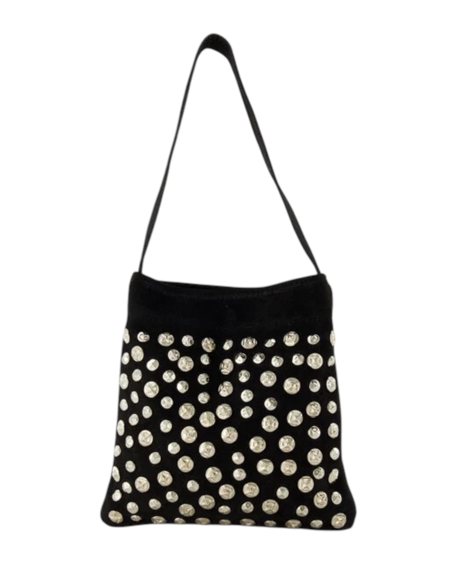 "London" studded bag black