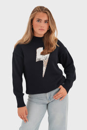 "Thunder" sweater navy