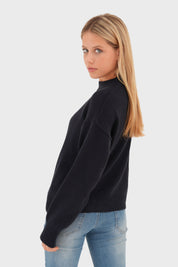 "Teddy" sweater navy