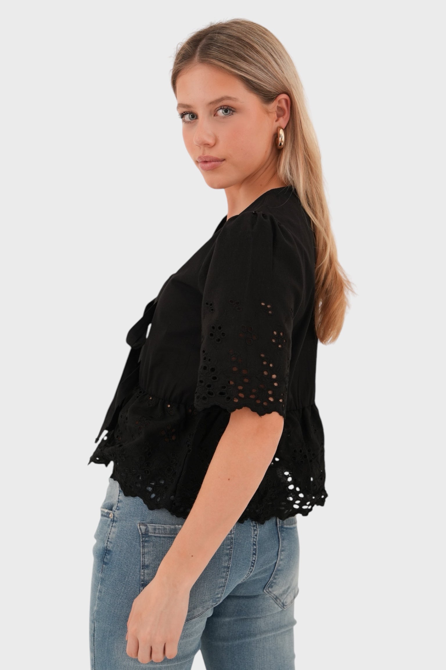 “Lily" blouse black