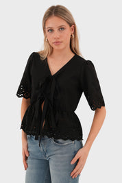 “Lily" blouse black