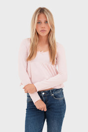 "Charlotte" top pink