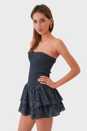 "Night out" dress navy