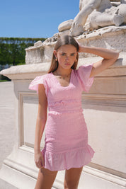"Beloved" dress pink
