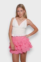"Cancun" skirt pink