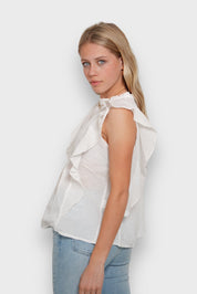 "Stella" blouse white