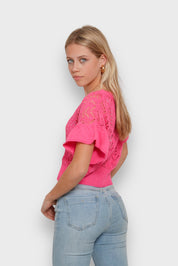 "Cannes" top pink