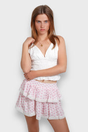 "Bloom" skirt pink