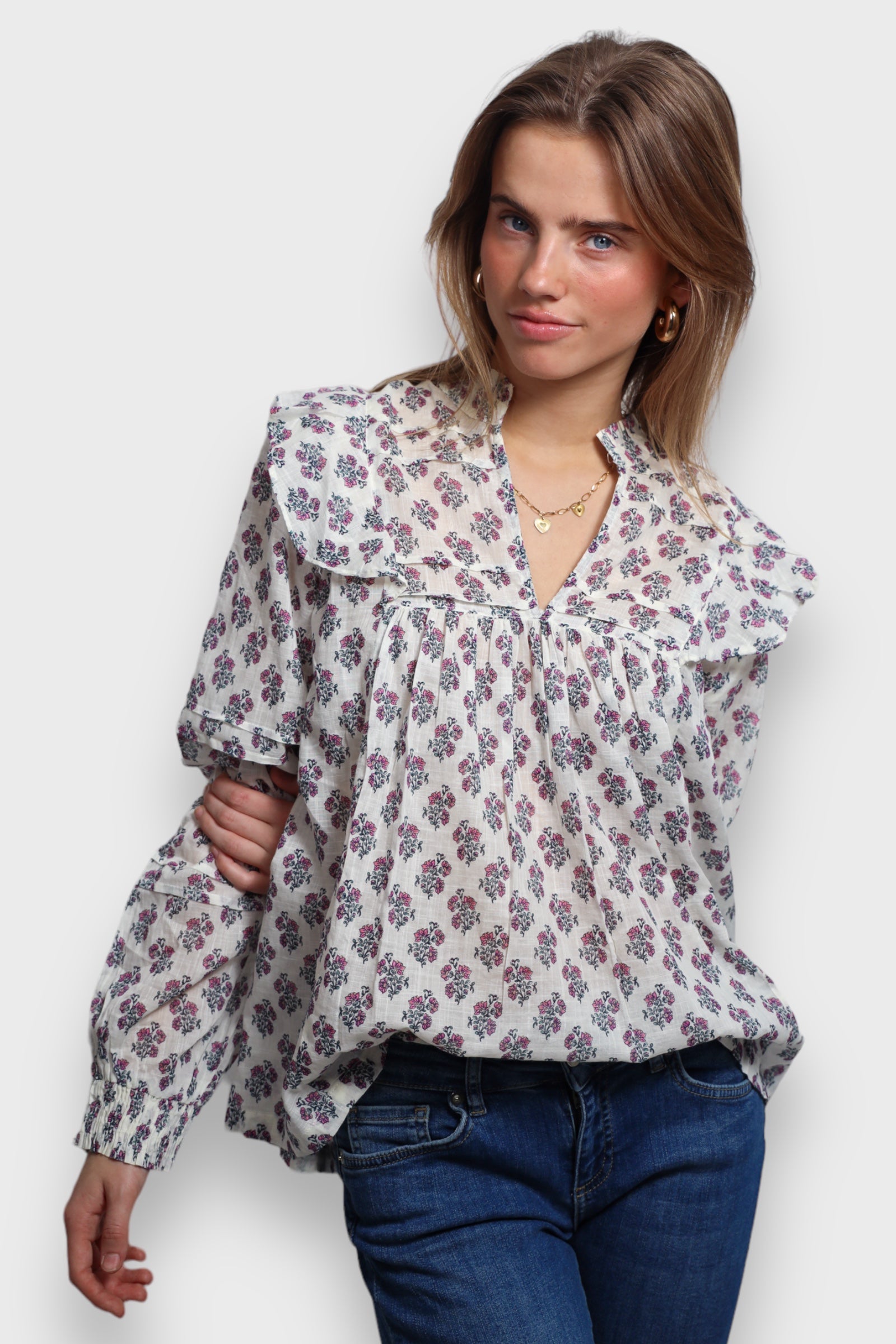 "Bloom" blouse