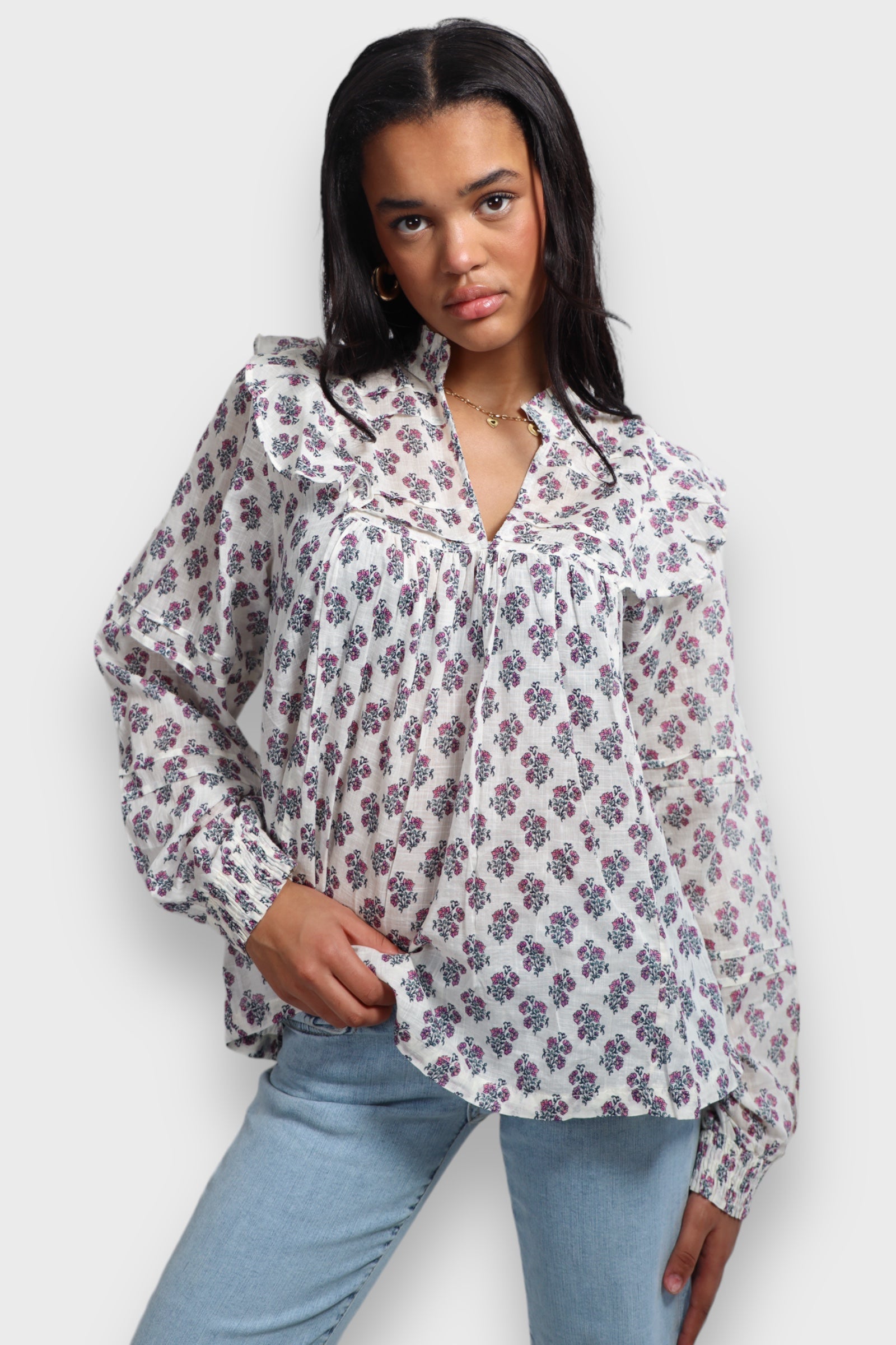 "Bloom" blouse