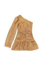 "Dream" dress gold