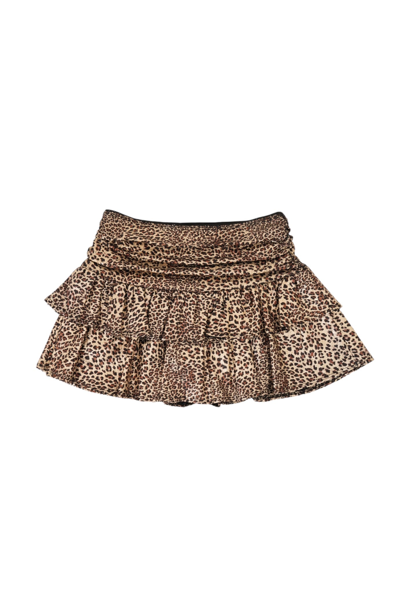 "Glitter leopard" skirt