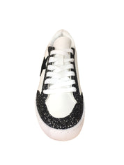 "Glitter star" shoes black