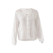 "Olivia" blouse white