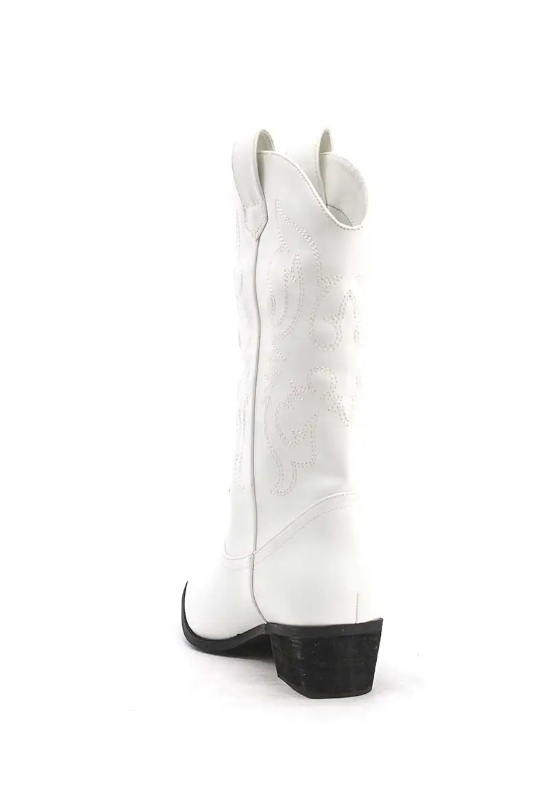 "Cowboy" boots white black (copy)