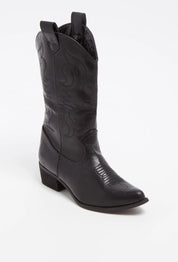 "Cowboy" boots black