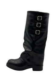 "Biker" boots black